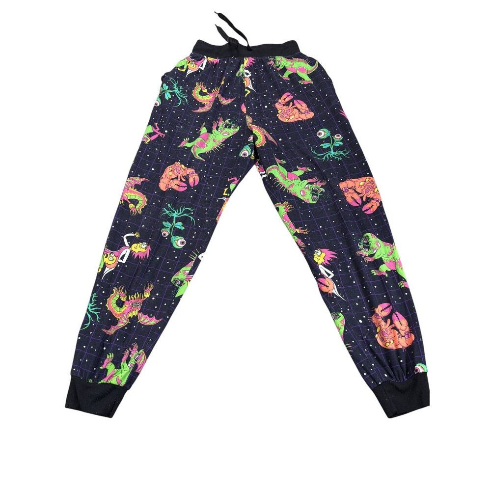 Rick And Morty Adult Swim Cartoon Network Mens Jogger Pants S